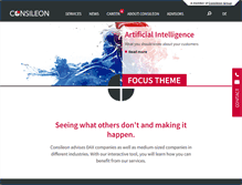 Tablet Screenshot of consileon.de